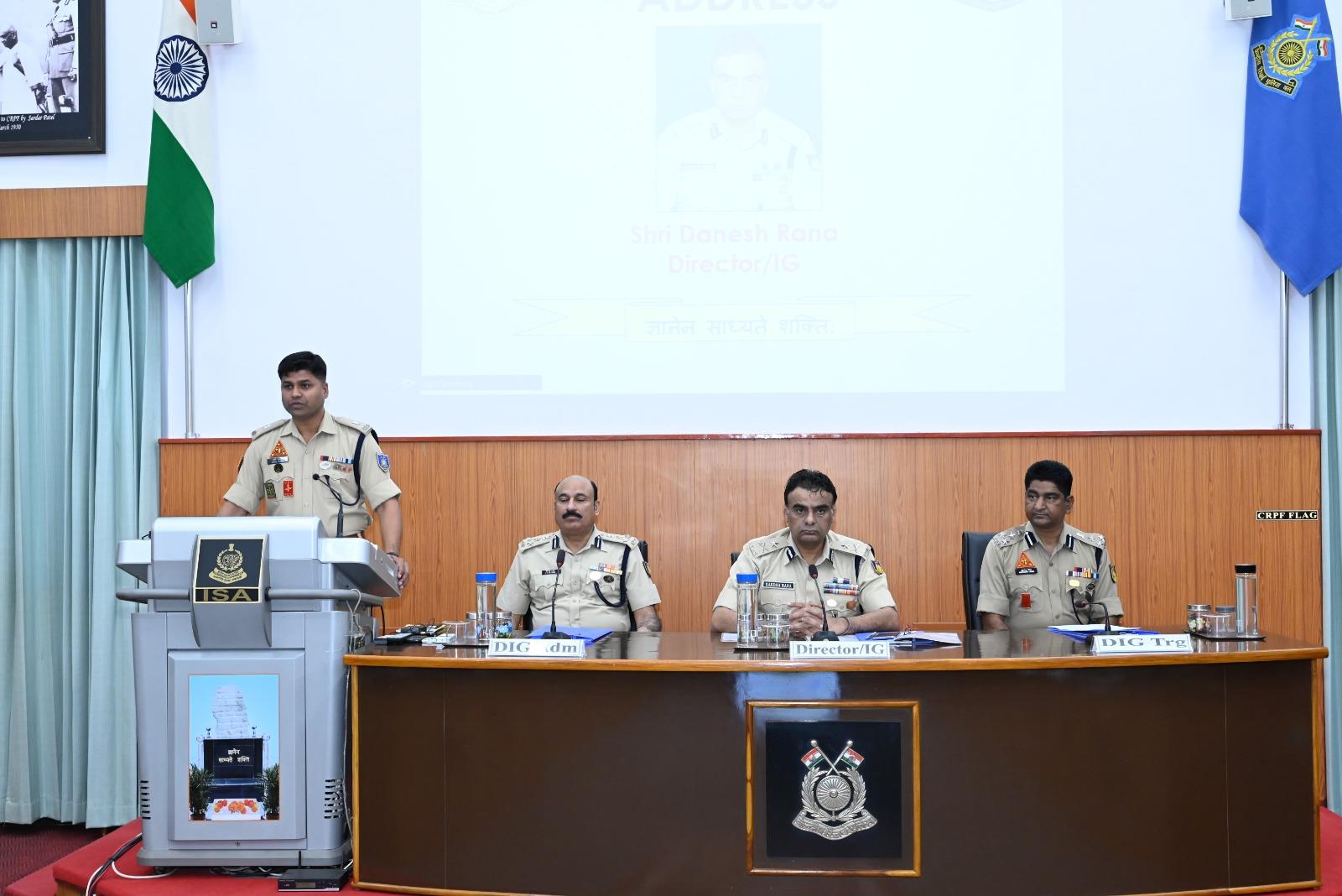   Course on Enhancing Operational Efficiency of CRPF Sl No 1 wef 11-16 Sep 23,